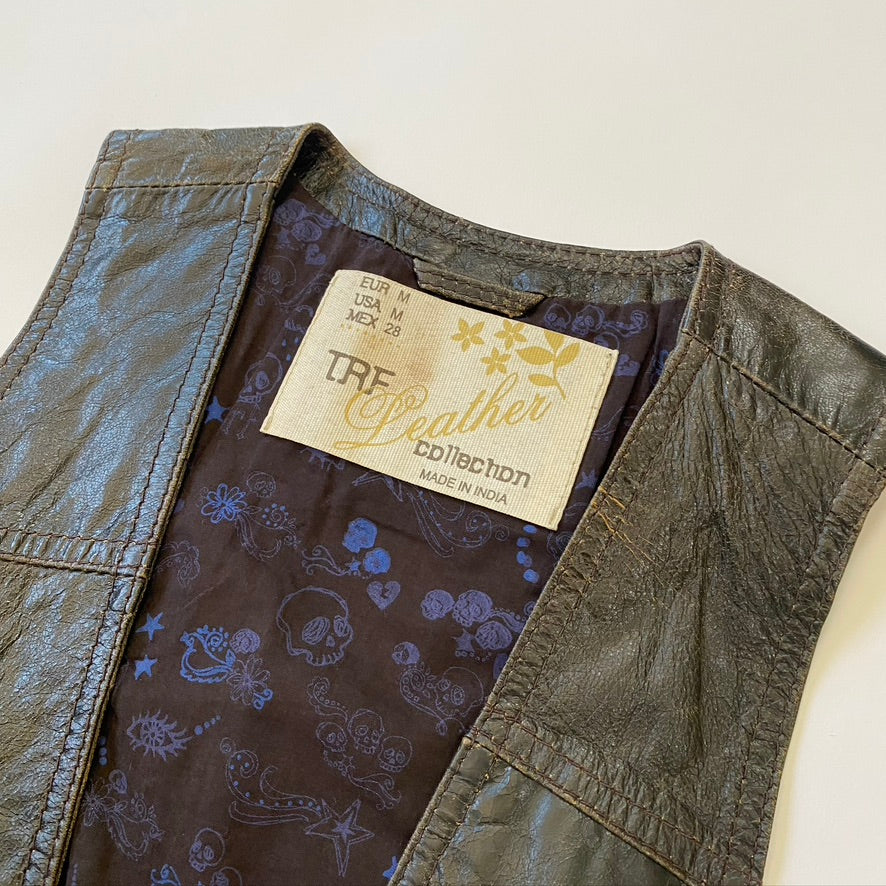 TRF LEATHER VEST