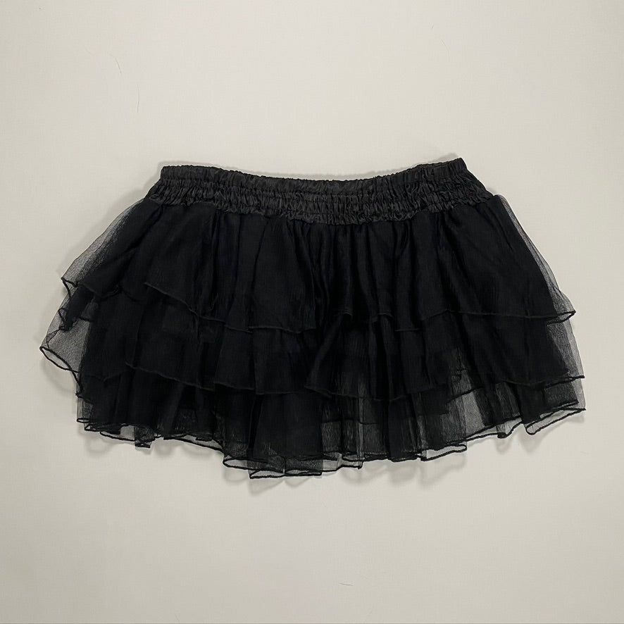 HOT TOPIC BLACK MINI SKIRT