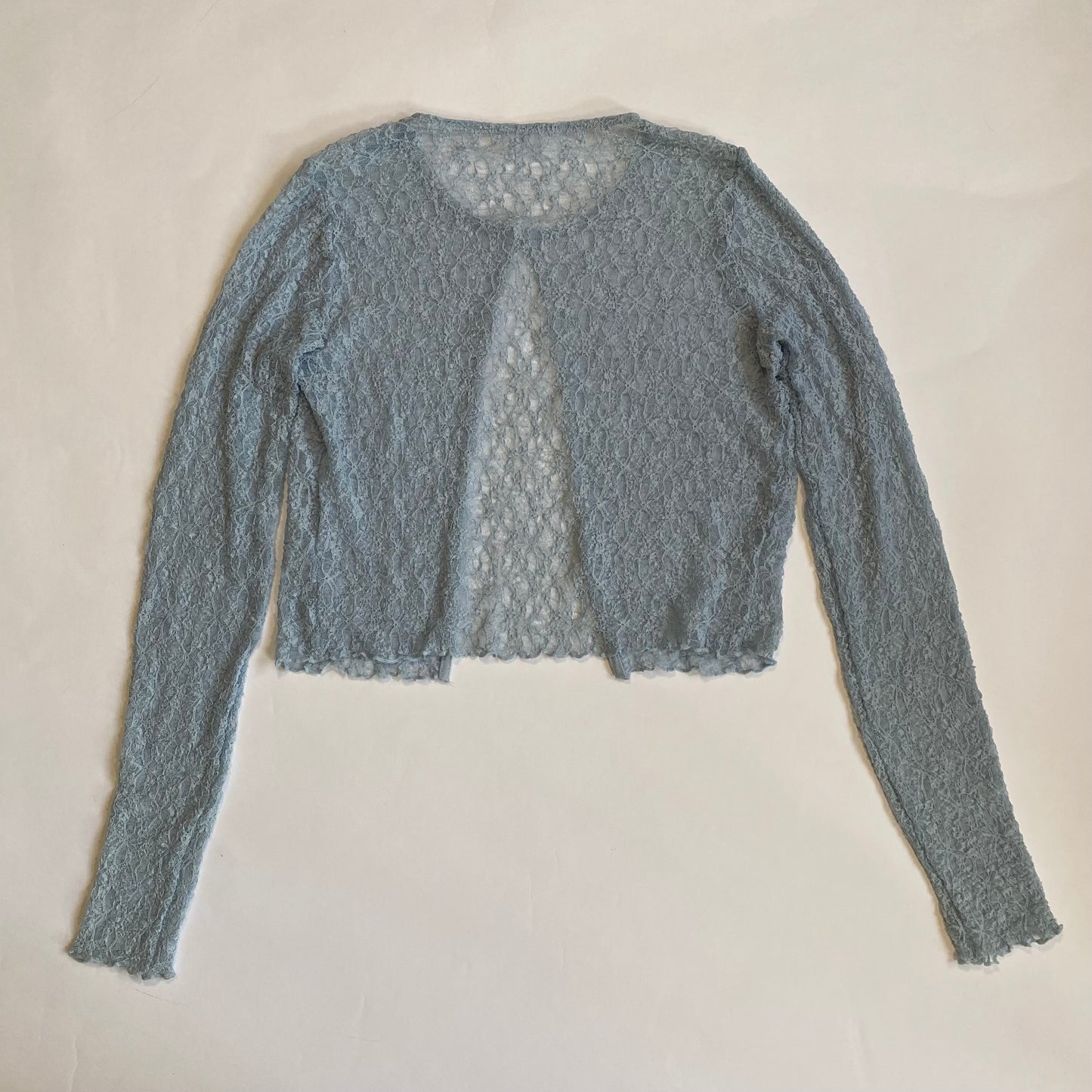 COTTON ON BLUE LACE TOP