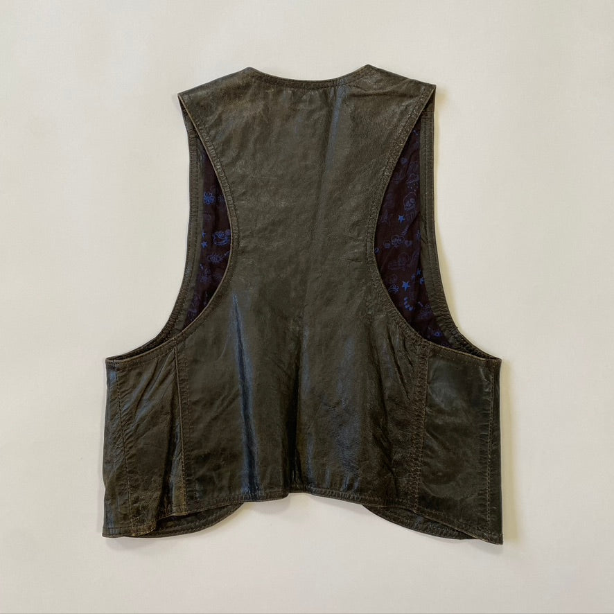 TRF LEATHER VEST