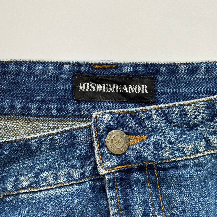 MISDEMEANOR MINI FALDA DE DENIM