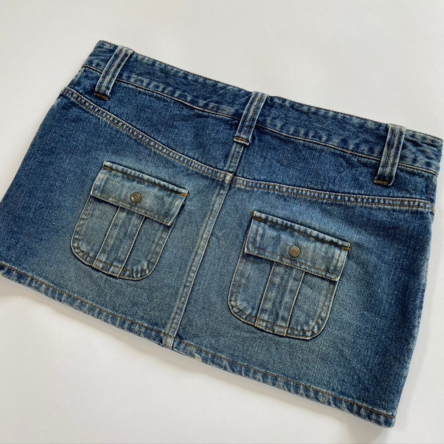 MISDEMEANOR MINI FALDA DE DENIM