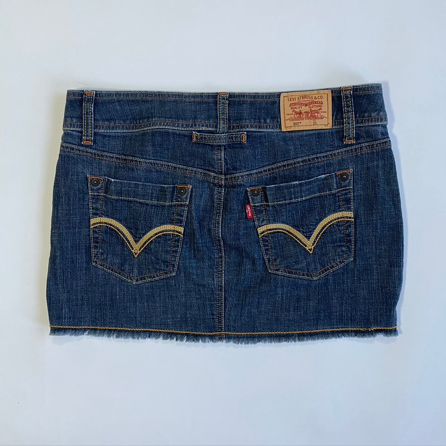 LEVI´S DENIM MINI SKIRT