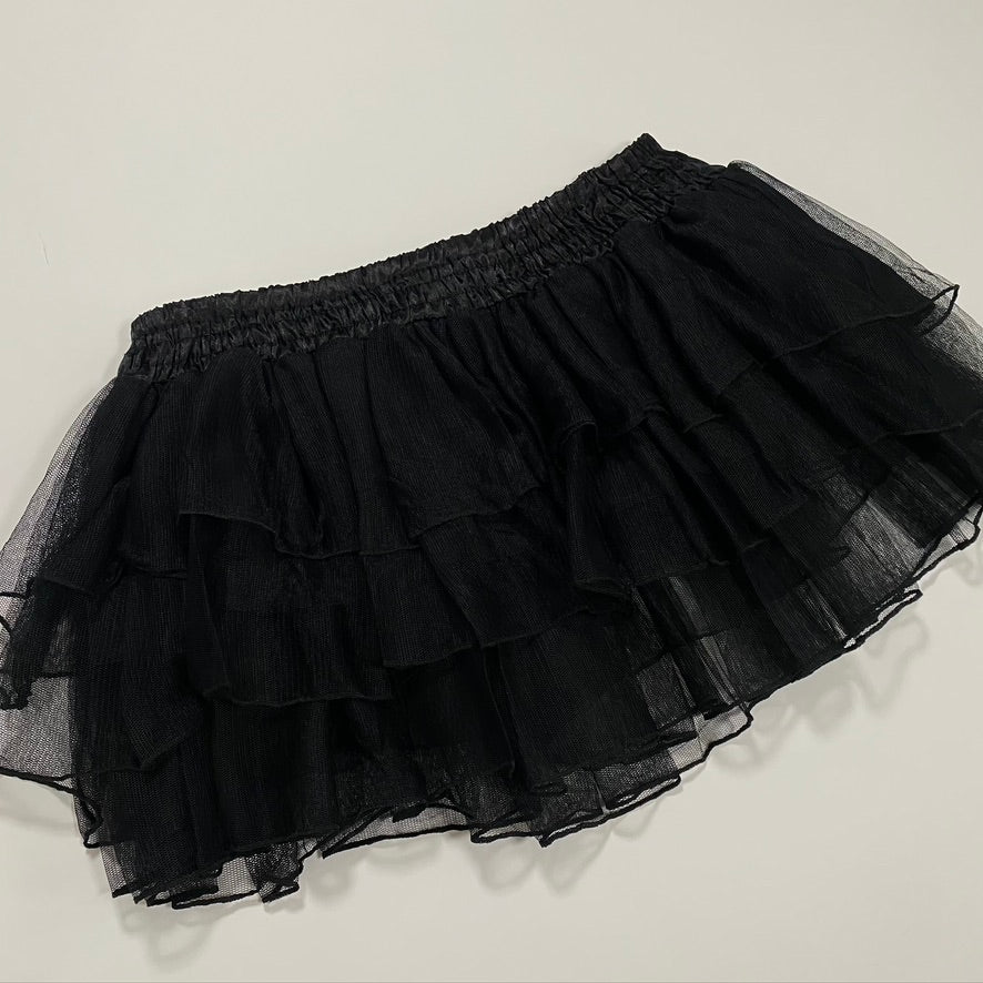 HOT TOPIC BLACK MINI SKIRT