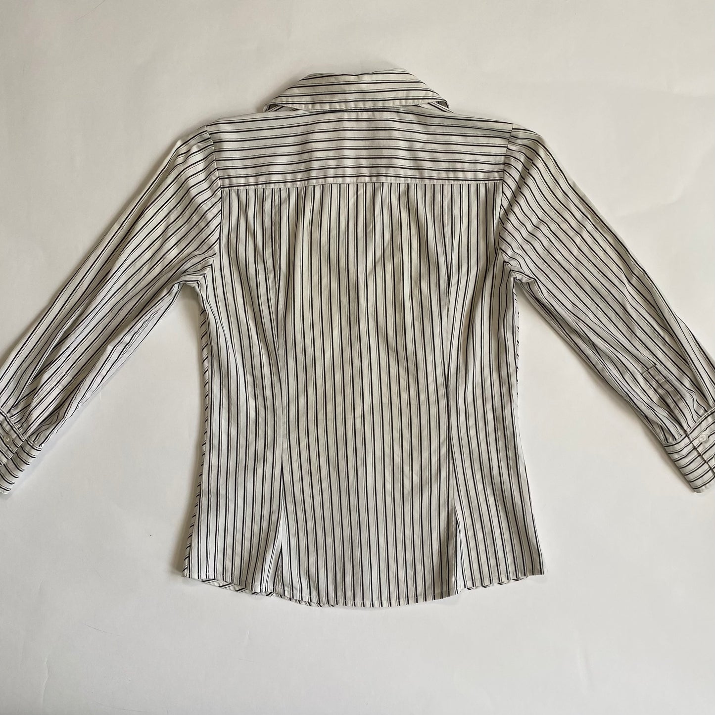 PORTMANS WHITE STRIPED TOP